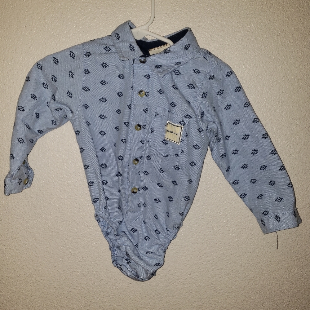 Little Rebel - wild & free - button down onesie